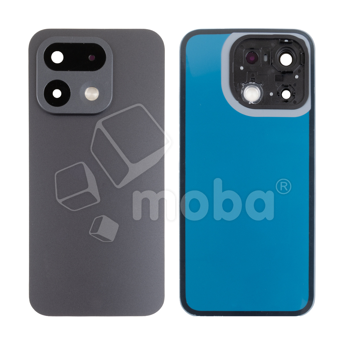 Задняя крышка для Realme 16 Pro 5G (RMX5120) Серый - Премиум