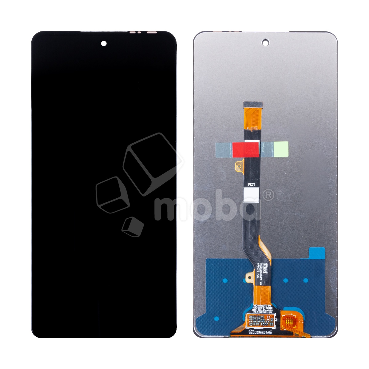 Дисплей для Tecno Pova 5 (LH7n) в сборе с тачскрином Черный - OR (Full HD, 300 Кд/м², 120 Гц)