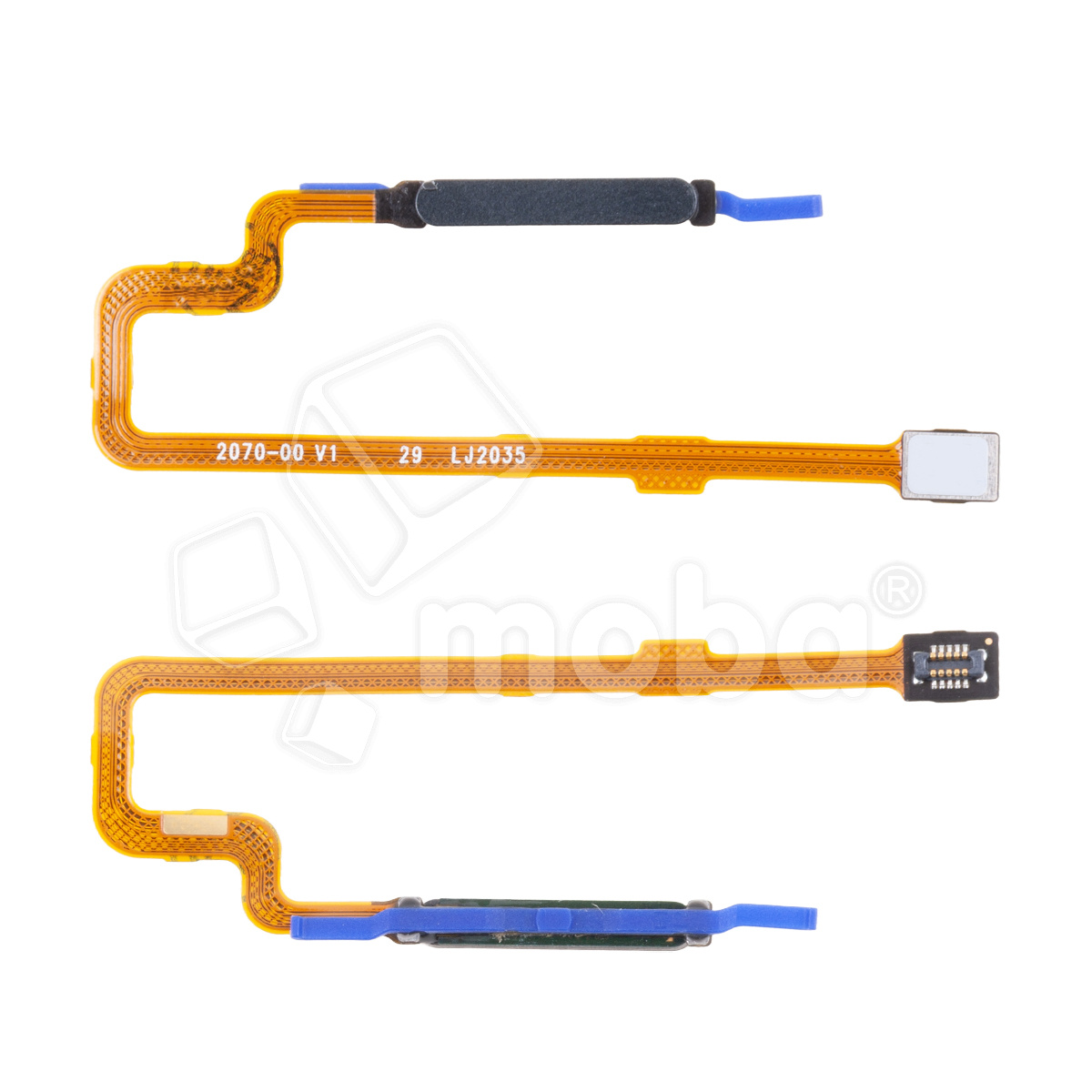 Шлейф для Xiaomi Poco M4 5G (MZB0BF9RU/22041219PG) сканер отпечатка пальцев Черный