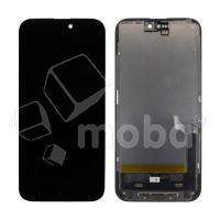 Дисплей для iPhone 15 Plus (A3094) в сборе с тачскрином Черный - JCID (Soft OLED, Full HD) (с верификацией = с привязкой без ошибки)
