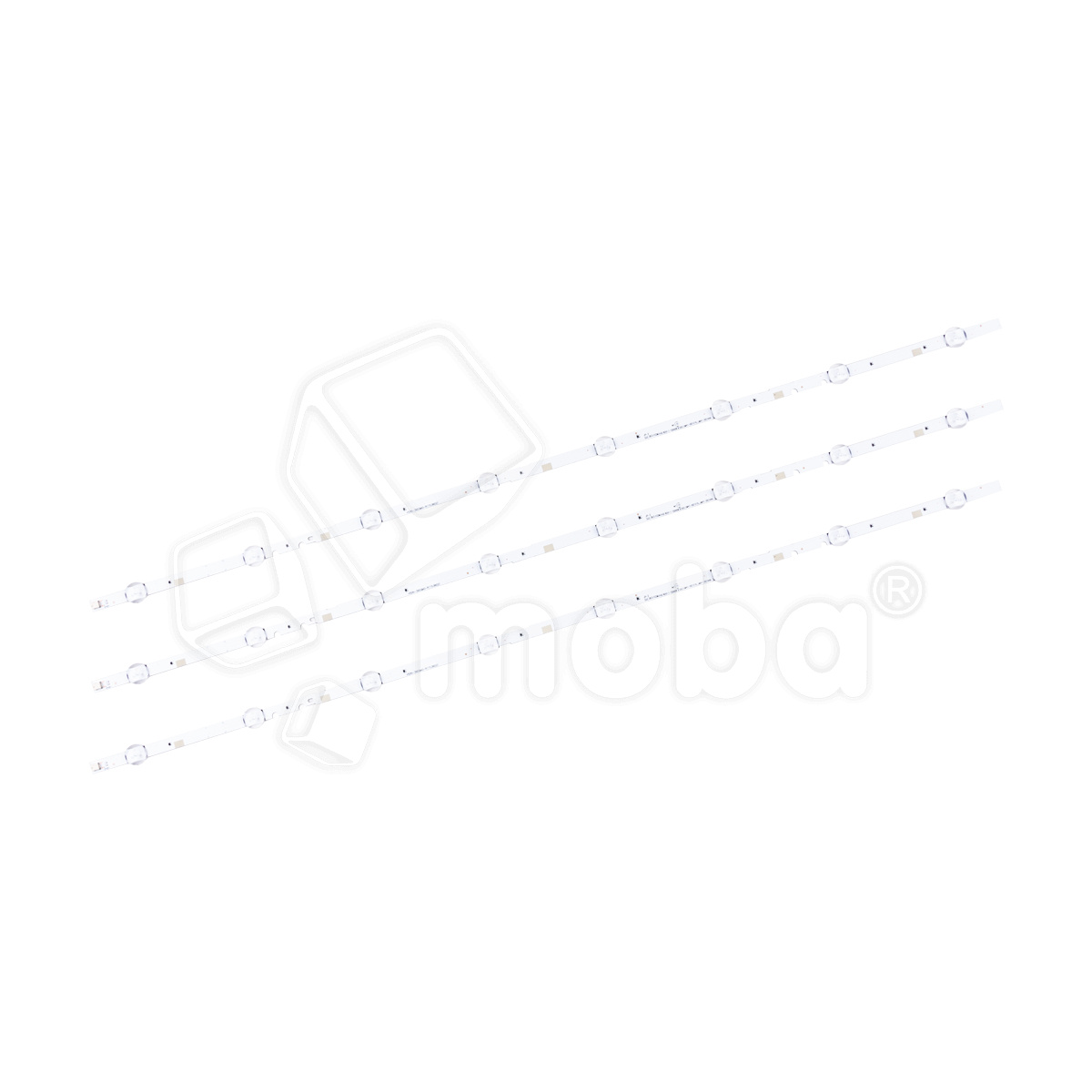 Светодиодная подсветка для телевизоров Samsung 40" CY-JJ040BGNV6V/UE40M5000AU/UE40J5200AU (комплект 3 шт.)