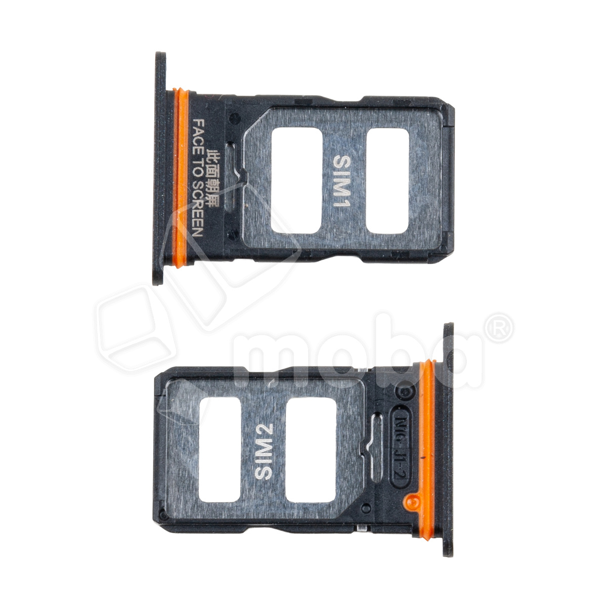 Держатель SIM для Xiaomi Poco X6 5G (23122PCD1G) Черный