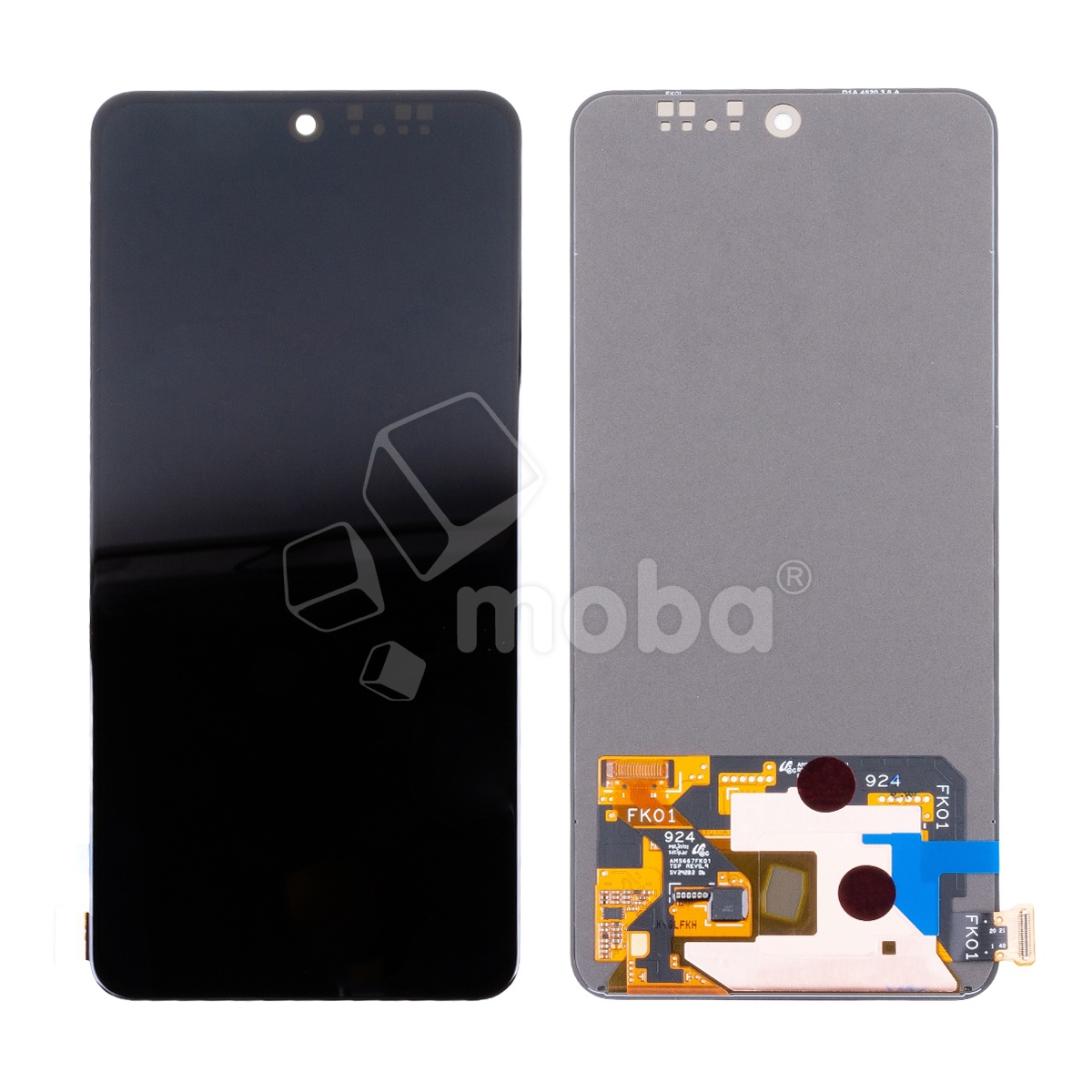 Дисплей для Vivo IQOO Z9 (I2218) (6.78" Snapdragon 7 Gen. 3) в сборе с тачскрином Черный - OR