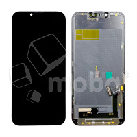 Дисплей для iPhone 13 (A2635) в сборе с тачскрином Черный - DD (Soft OLED, Full HD) (площадка под IC)