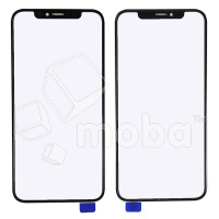 Стекло для переклейки iPhone X/Xs в сборе с OCA пленкой Черный - OR (Mitsubishi)