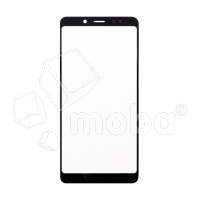 Стекло для переклейки Xiaomi Redmi Note 5/5 Pro (M1803E7SH) в сборе с OCA пленкой Черный - OR (Mitsubishi)