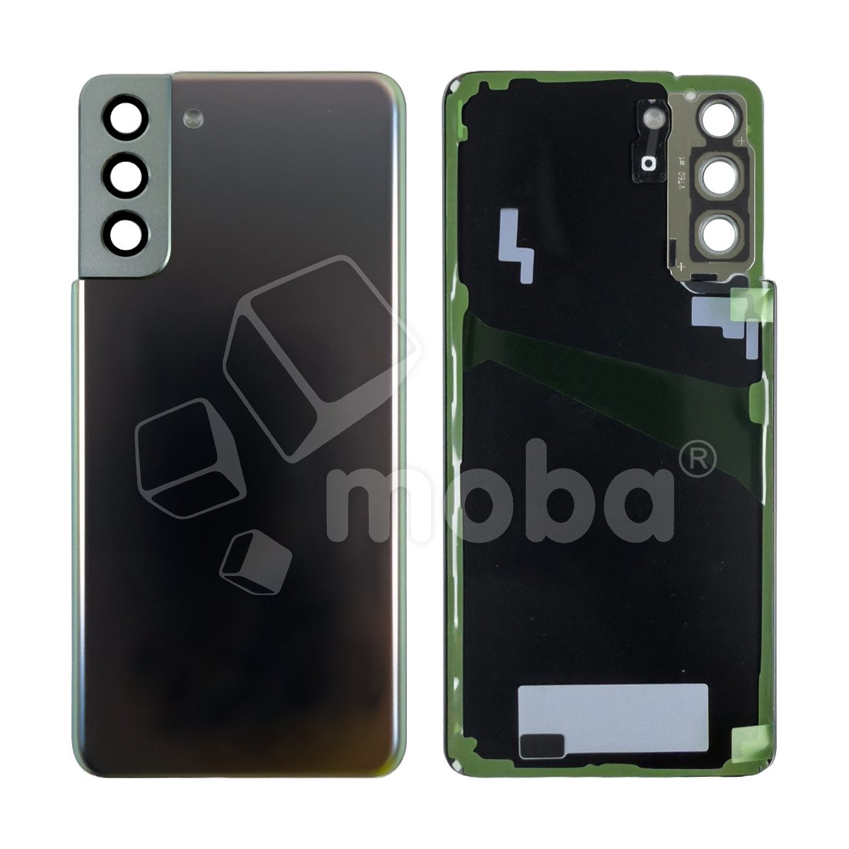 Задняя крышка для Samsung Galaxy S21+ (G996B) Серебро - OR