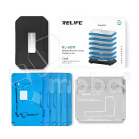 Платформа для реболлинга Relife RL-601T для iPhone X/Xs/Xs Max/Xr/11/11 Pro/11 Pro Max/12/12 mini/12 Pro/12 Pro Max/12/12 mini/13 Pro/13 Pro Max/14/14 Plus/14 Pro/14 Pro Max/15/15 Plus/15 Pro/15 Pro Max/16/16 Plus/16 Pro с межплатными трафаретами