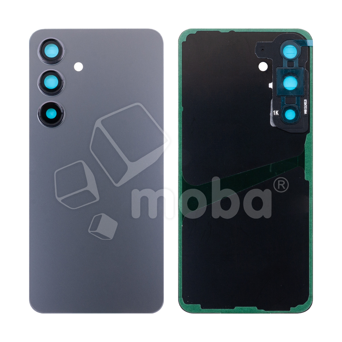 Задняя крышка для Samsung Galaxy S24+ (S926B) Черный - Премиум