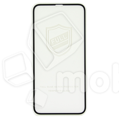 Защитное стекло "Тонкое" для iPhone X/Xs/11 Pro Черный (Полное покрытие 0,25 мм)
