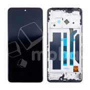 Дисплей для Xiaomi Redmi Note 12 Pro 4G (2209116AG) модуль с рамкой Черный - (OLED)