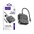 Адаптер Type-C Hoco HB38 (HDTV+SD/TF+USB3.0+USB2.0*2+PD100W) Черный