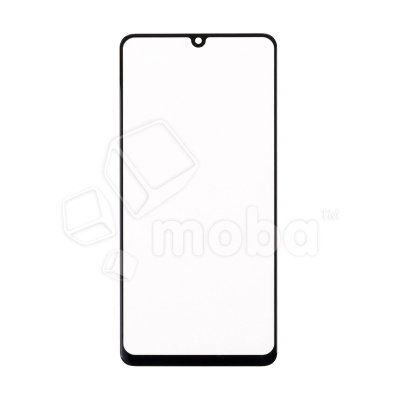 Стекло для переклейки Samsung Galaxy A32 4G/M32 (A325F/M325F) в сборе с OCA пленкой Черный - OR (Mitsubishi)