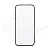Защитное стекло "Оптима" для iPhone 15 Черный (Закалённое, полное покрытие)