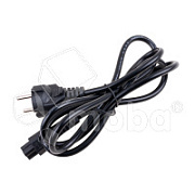 Кабель питания CEE 7/7 - IEC-C5 (евровилка - 3 pin, 1.5 м) Черный