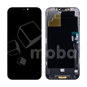 Дисплей для iPhone 12 Pro Max (A2411) в сборе с тачскрином Черный - (In-Cell) (площадка под IC)