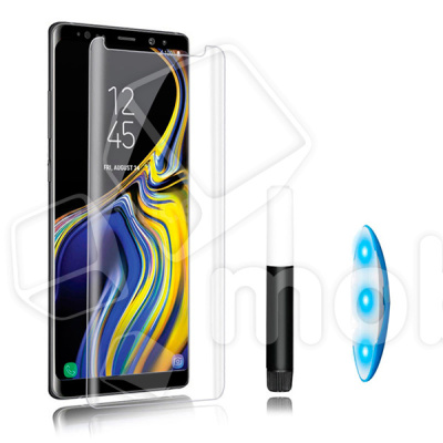 Защитное стекло "UV комплект" для Samsung Galaxy S20+ (G985F) (клей, лампа)