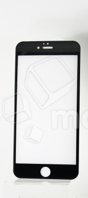 Защитное стекло "Премиум" для iPhone 7/8/SE (2020)/SE (2022) Черный (Закалённое+, полное покрытие)