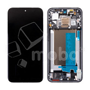 Дисплей для Xiaomi Poco F7 (25053PC47G/25053PC47I) модуль с рамкой Черный - OR (SP)