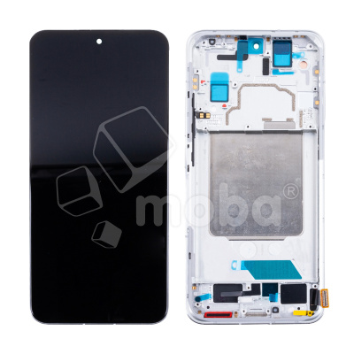 Дисплей для Xiaomi 13 (2211133C) модуль с рамкой Серебро - OR