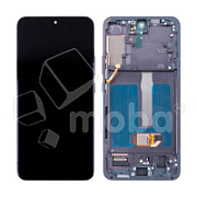 Дисплей для Samsung Galaxy S22+ (S906B) модуль с рамкой Черный - (OLED) (Full Size)