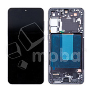 Дисплей для Samsung Galaxy S23+ (S916B) модуль с рамкой Черный - (OLED) (Full Size)