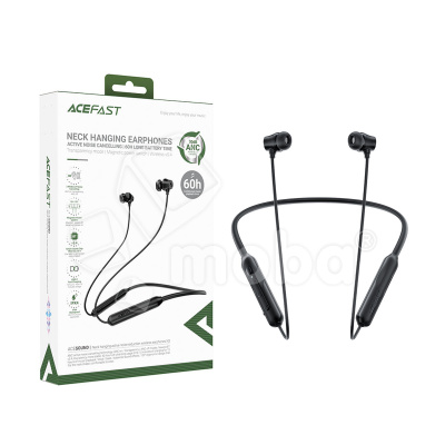 Беспроводные наушники Bluetooth Acefast N3 (вакуумные, активное шумоподавление) Черный