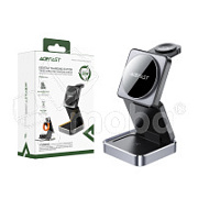 Беспроводное зарядное устройство Acefast E20 (для смартфона + гарнитуры + iWatch) Черный