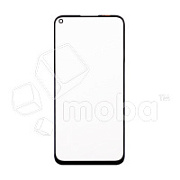 Стекло для переклейки Huawei P40 Lite/Nova 6 SE (JNY-LX1) в сборе с OCA пленкой Черный - OR (Mitsubishi)