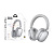 Беспроводные наушники Bluetooth Hoco W63 (накладные, активное шумоподавление) Серебро