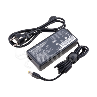 Блок питания (сетевой адаптер) для ноутбуков Lenovo 20V, 6.75A, 135W (прямоугольный разъем)
