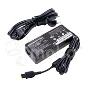 Блок питания (сетевой адаптер) для ноутбуков Lenovo 20V, 4.5A, 90W (прямоугольный разъем)