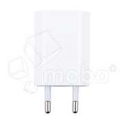 Сетевое зарядное устройство USB для iPhone "Призма" (5W) (тех.упак.) Белый