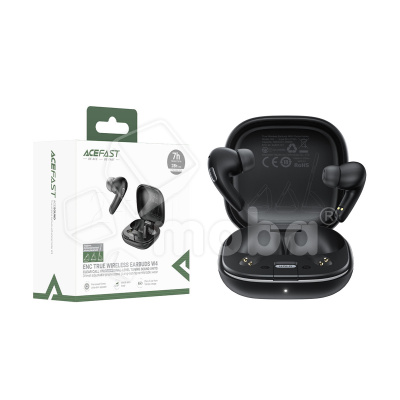 Беспроводные наушники Bluetooth Acefast W4 (TWS, вакуумные, активное шумоподавление) Черный