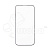 Защитное стекло "Стандарт" для iPhone 15 Pro Черный (Полное покрытие)